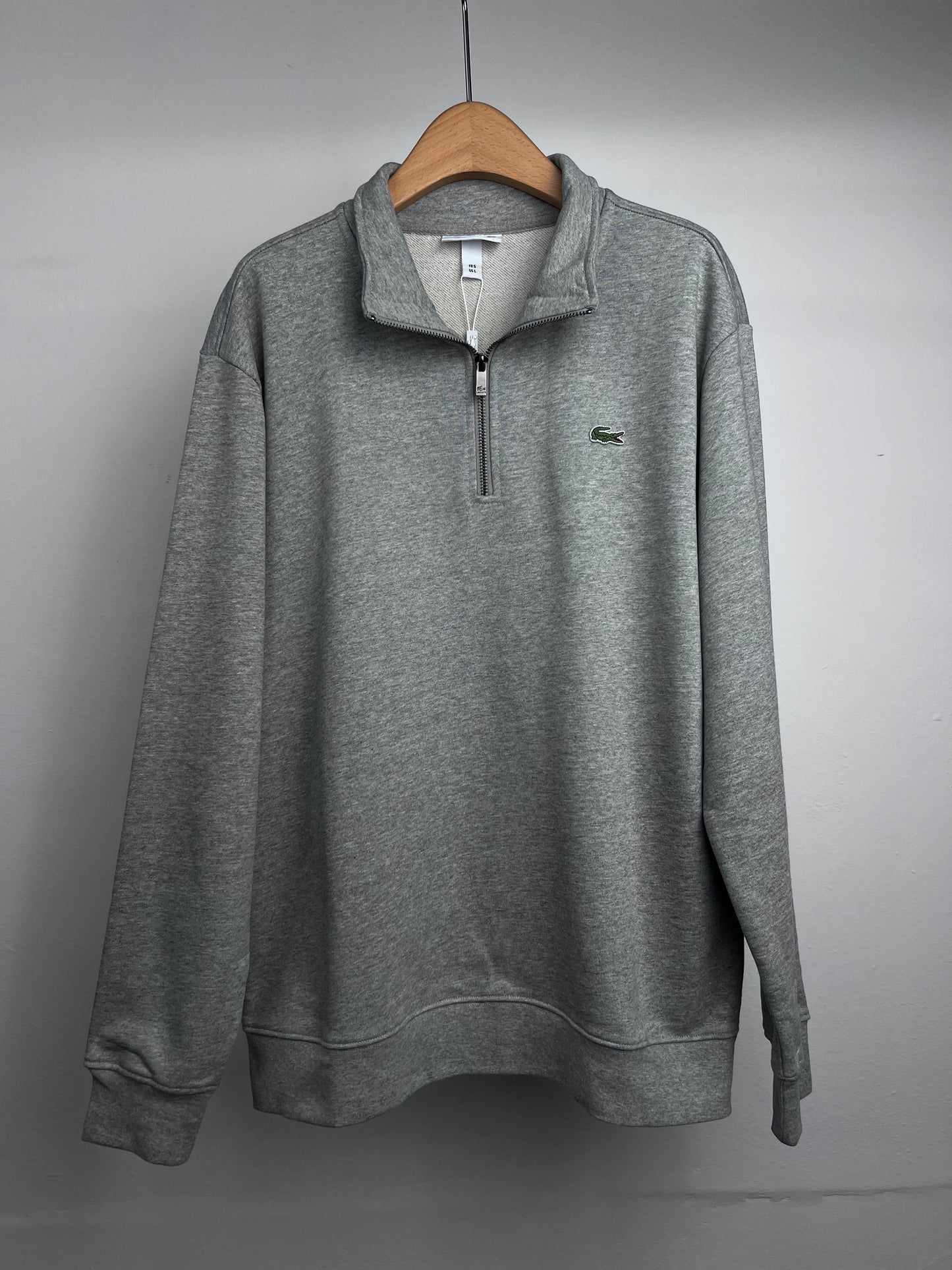 Zip-Up High Neck Fleece Sweatshirt