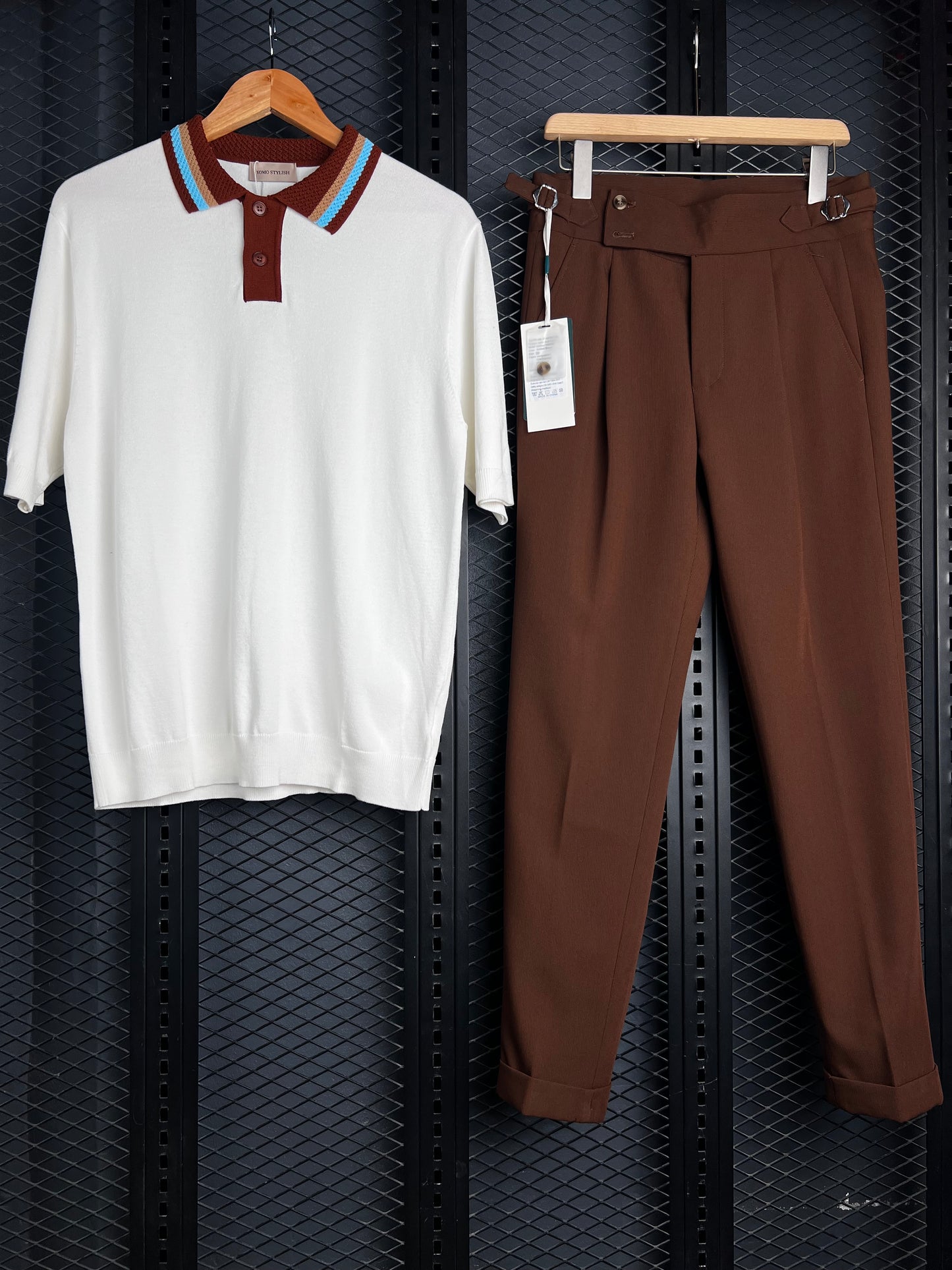 Luxury Knit Polos + Atelier Trousers Combo