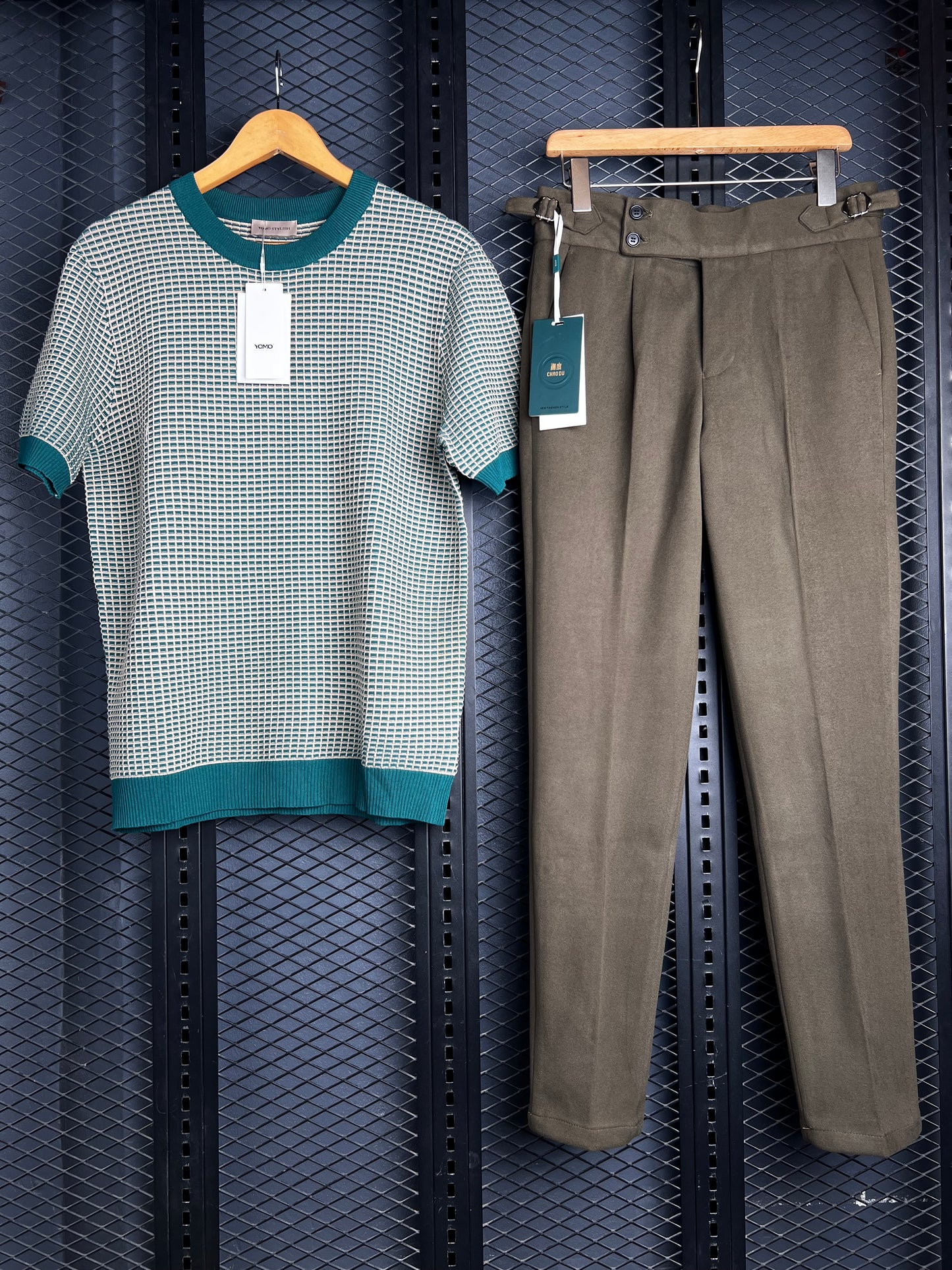 Luxury Knit Polos + Atelier Trousers Combo