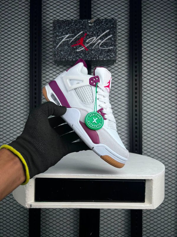 Sneaker Retro White Vivid Pink