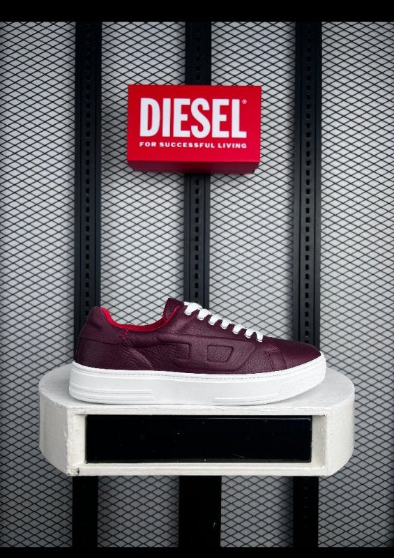 Sneaker S Ukiyo Maroon Cream