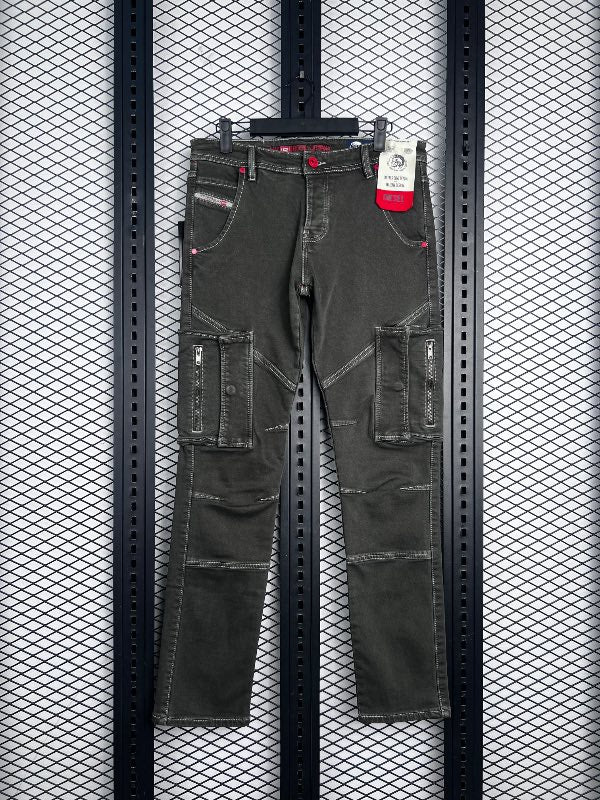 Cargo Jean Dark Green