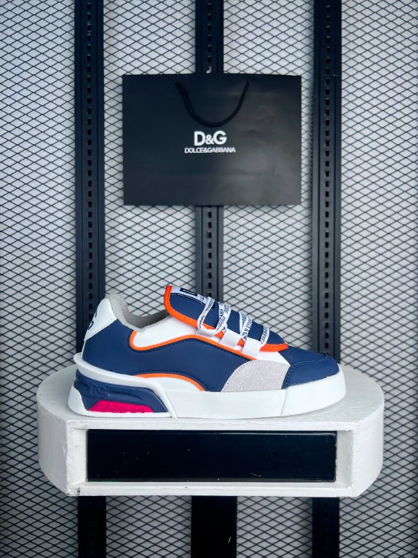 Sneakers Navy Orange