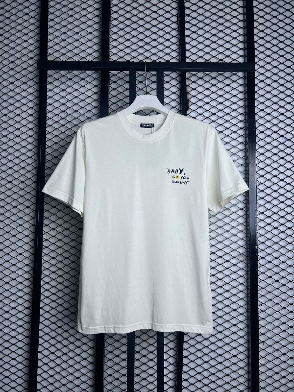 Barrow t-shirt cream white