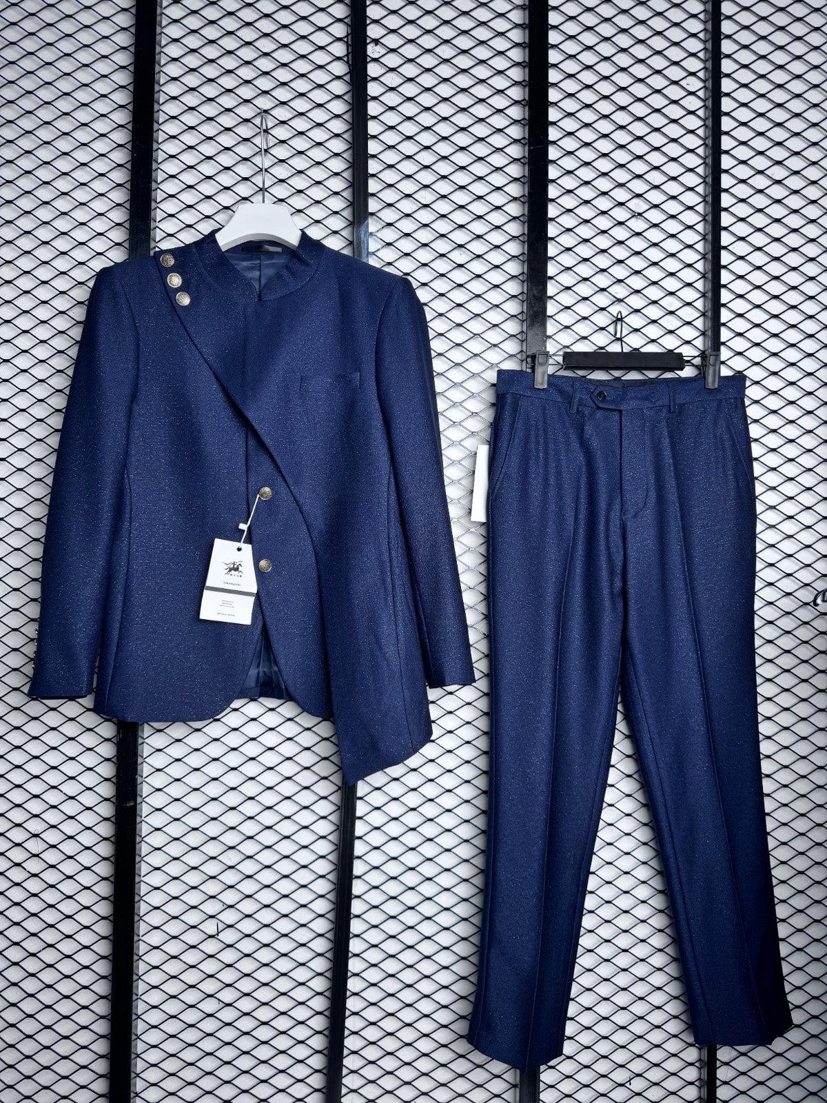 Men’s suit set navy blue