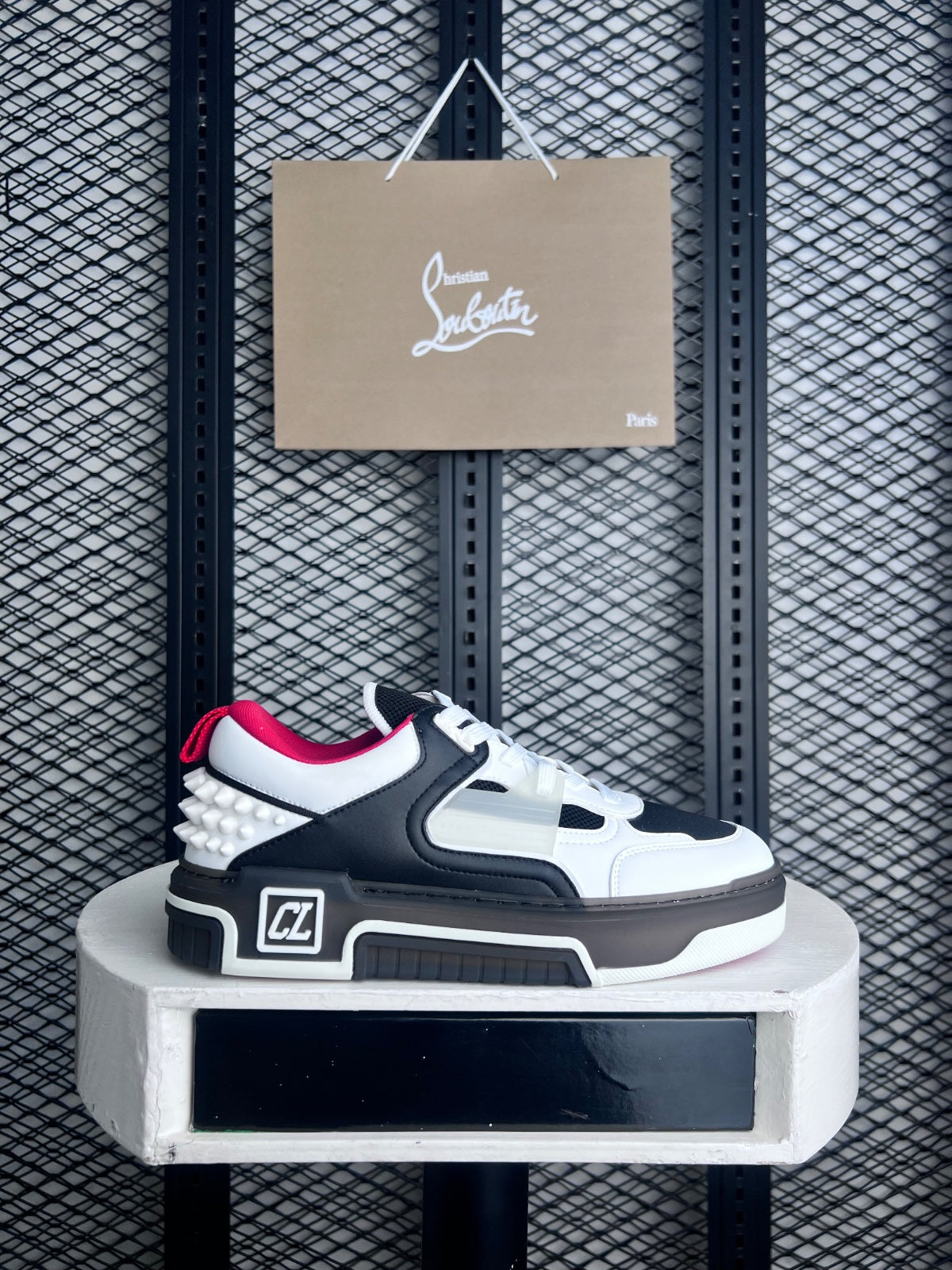 Sneaker Paris black white