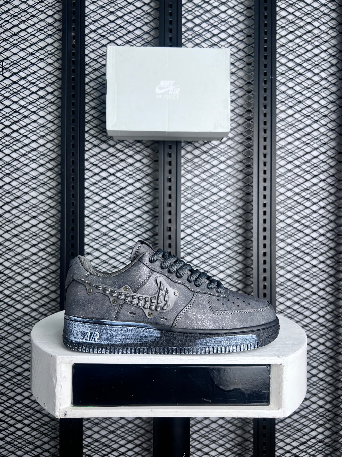 Low-top sneaker Metalwork Medium Ash Anthracite