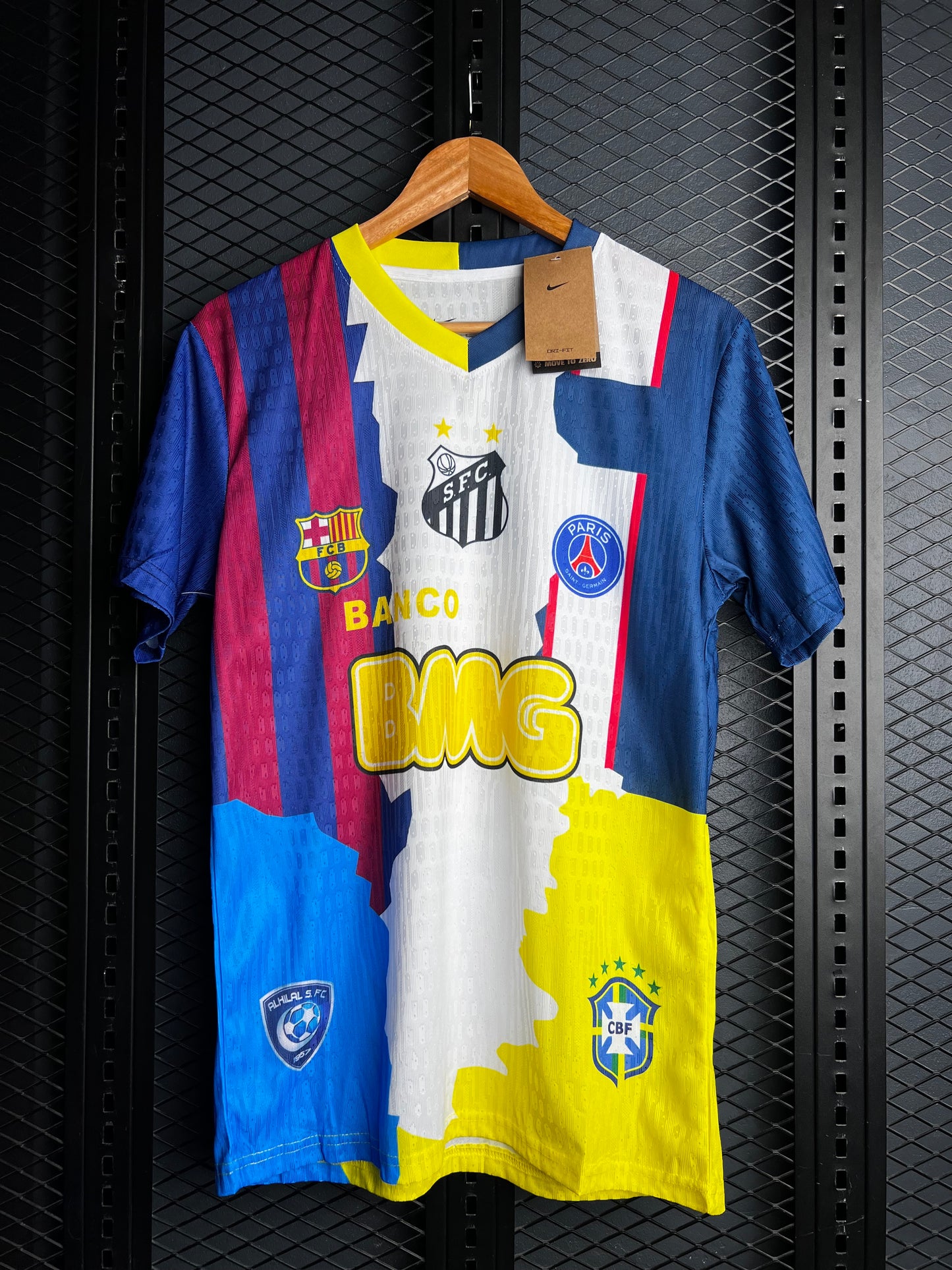 NEYMAR JR All Clubs Mix Jersey