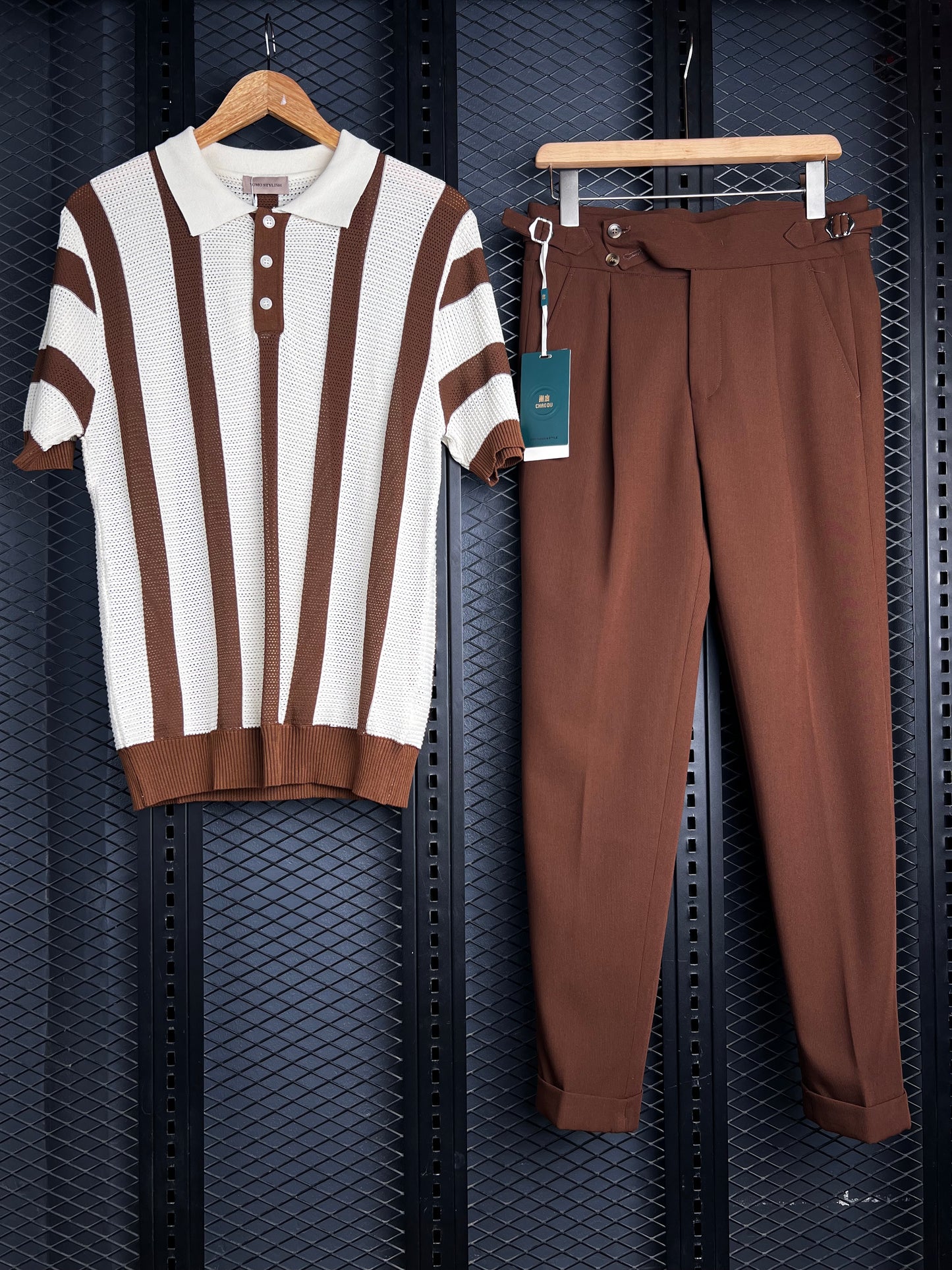 Luxury Knit Polos + Atelier Trousers Combo