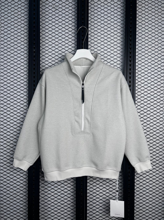 Men’s quarter zip knit shirt