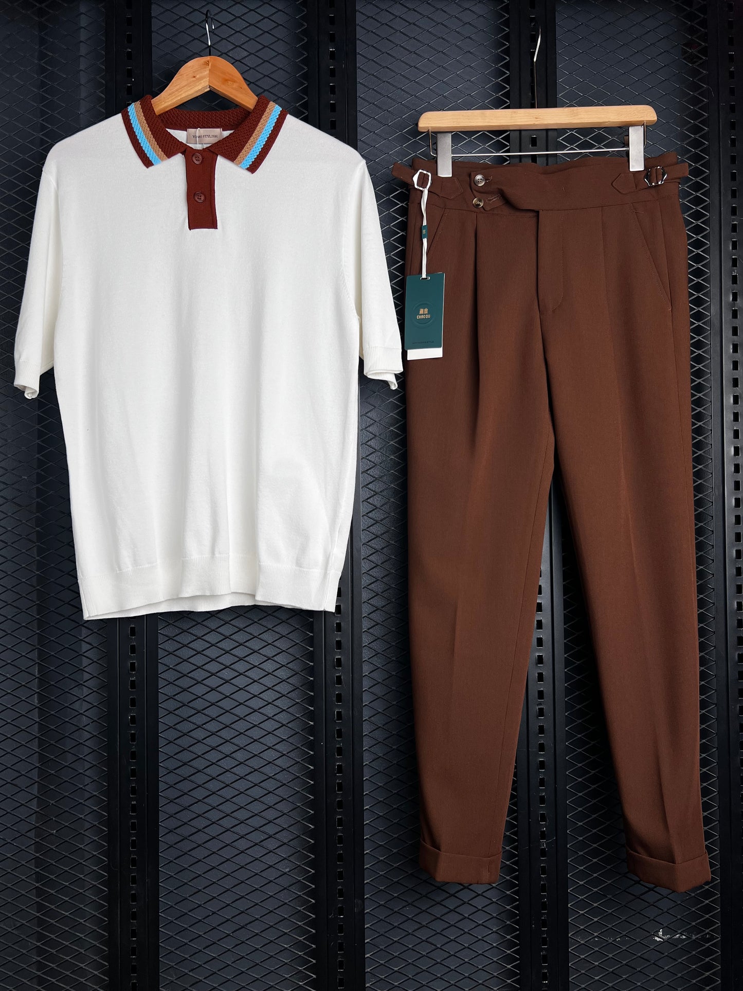 Luxury Knit Polos + Atelier Trousers Combo