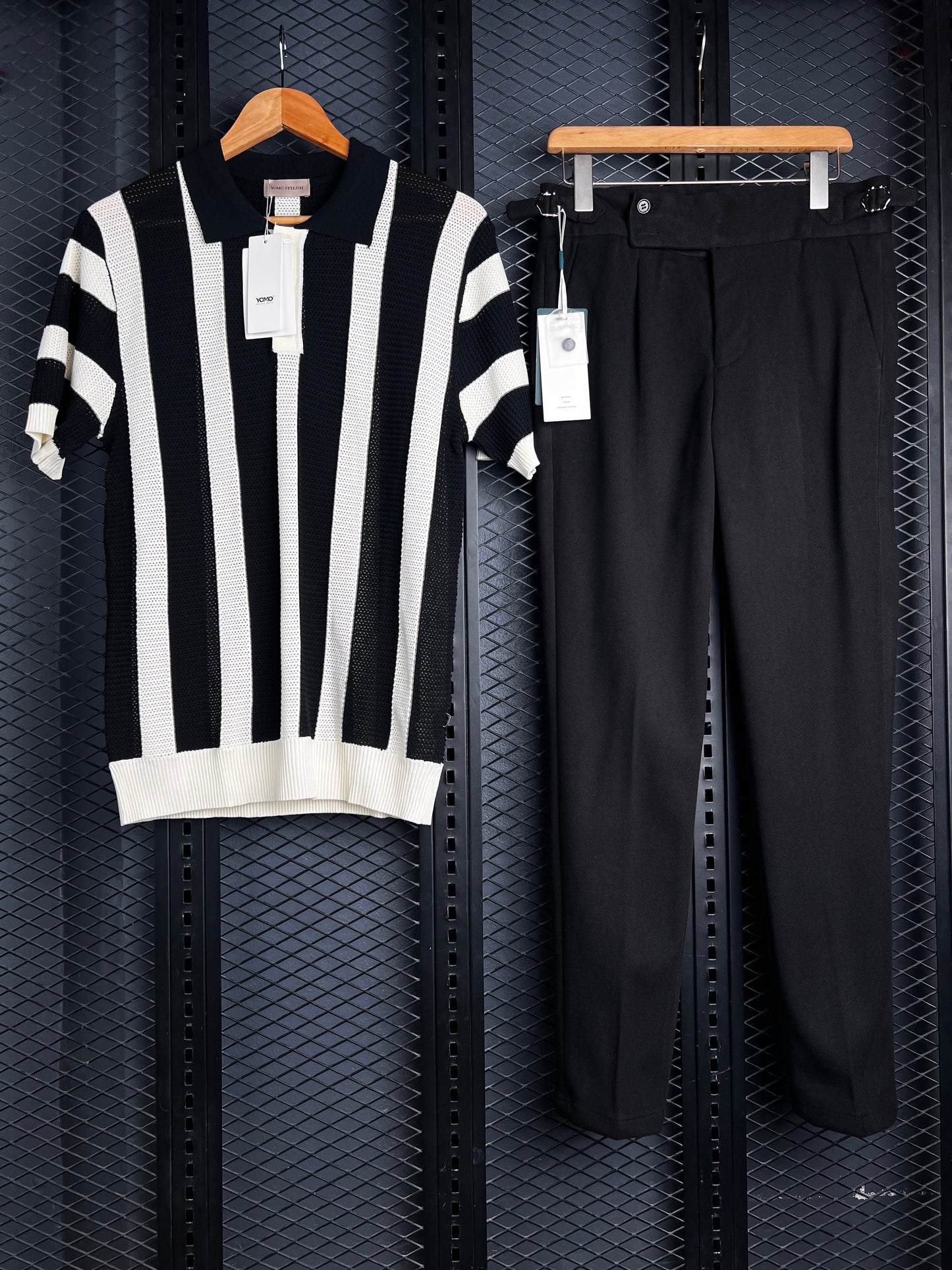 Luxury Knit Polos + Atelier Trousers Combo