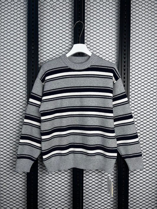 Striped lifestyle jersey