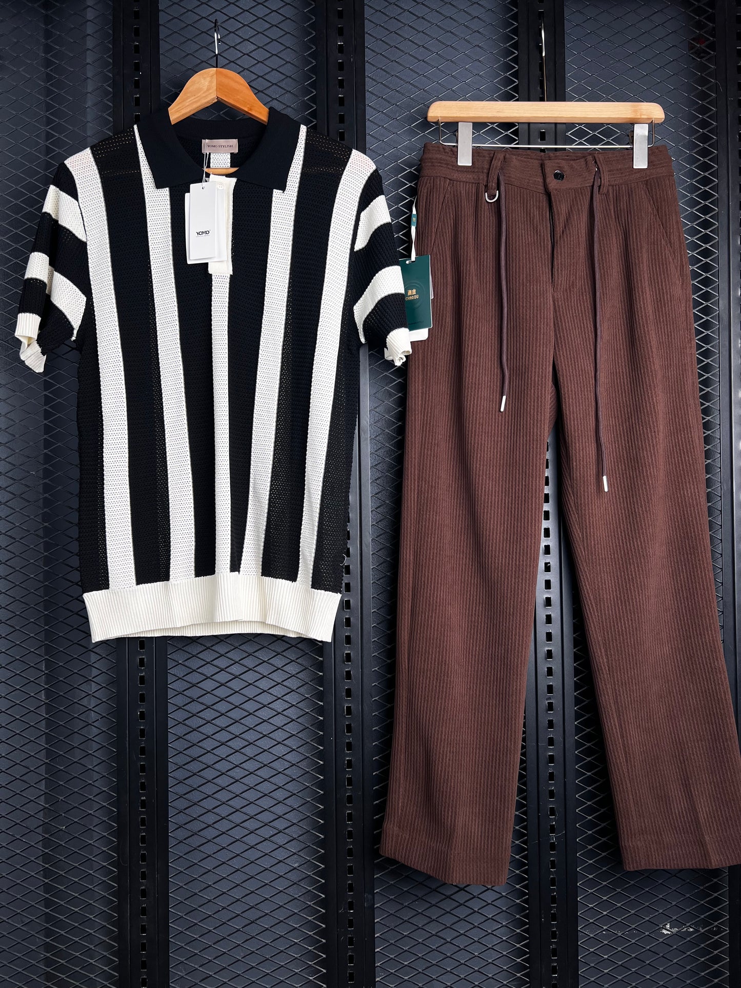 Luxury Knit Polos + Atelier Trousers Combo