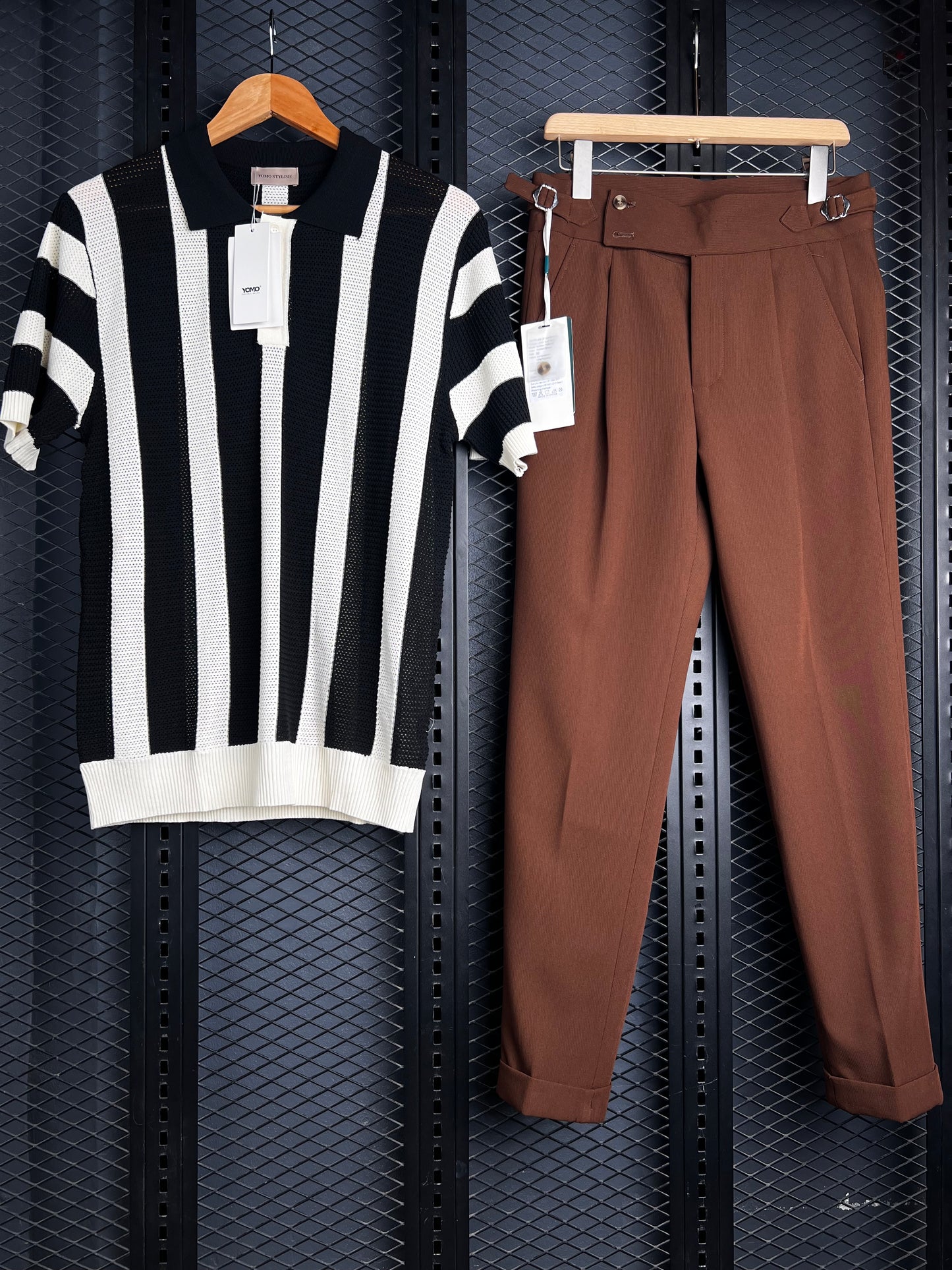 Luxury Knit Polos + Atelier Trousers Combo