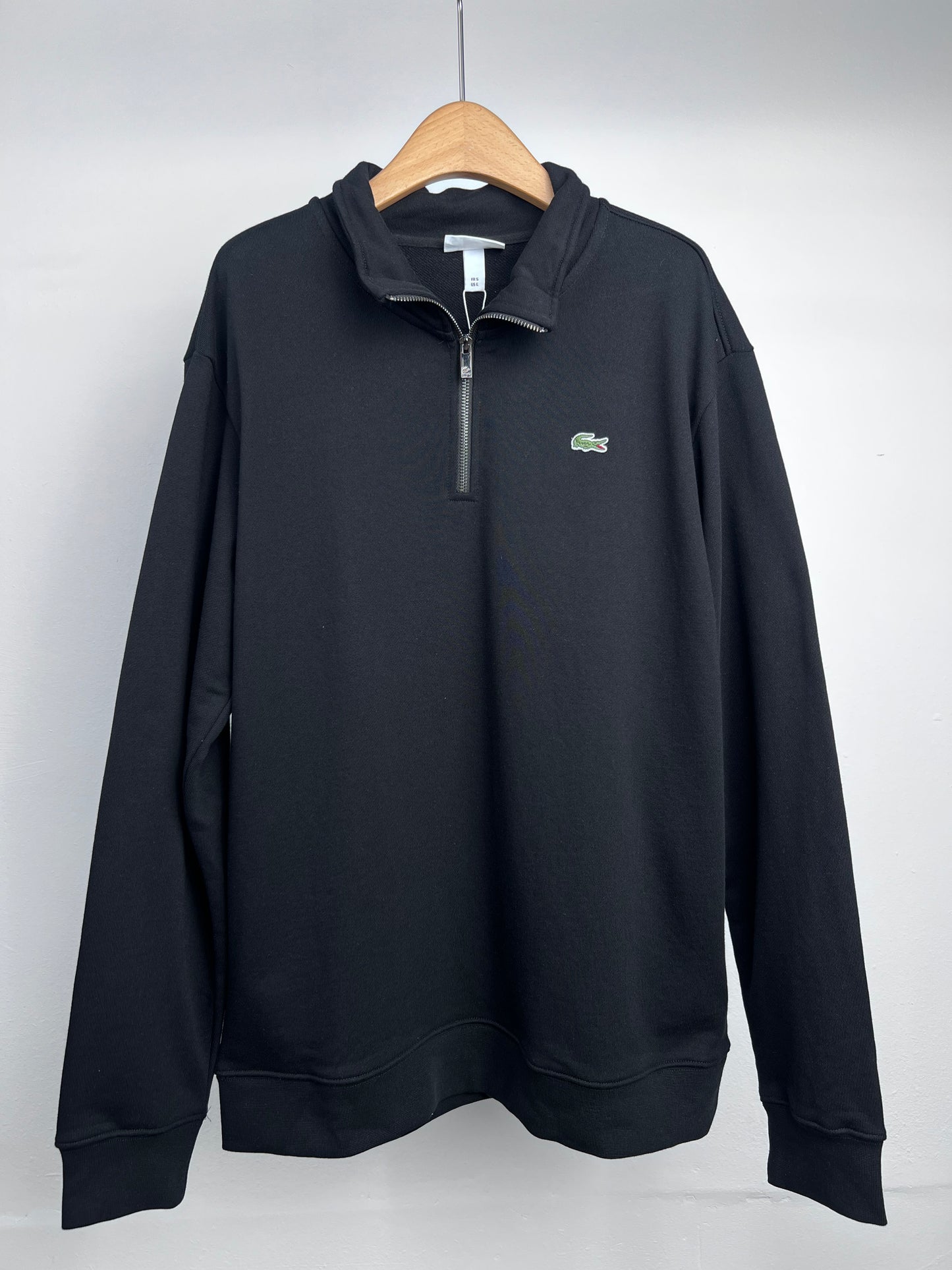Zip-Up High Neck Fleece Sweatshirt