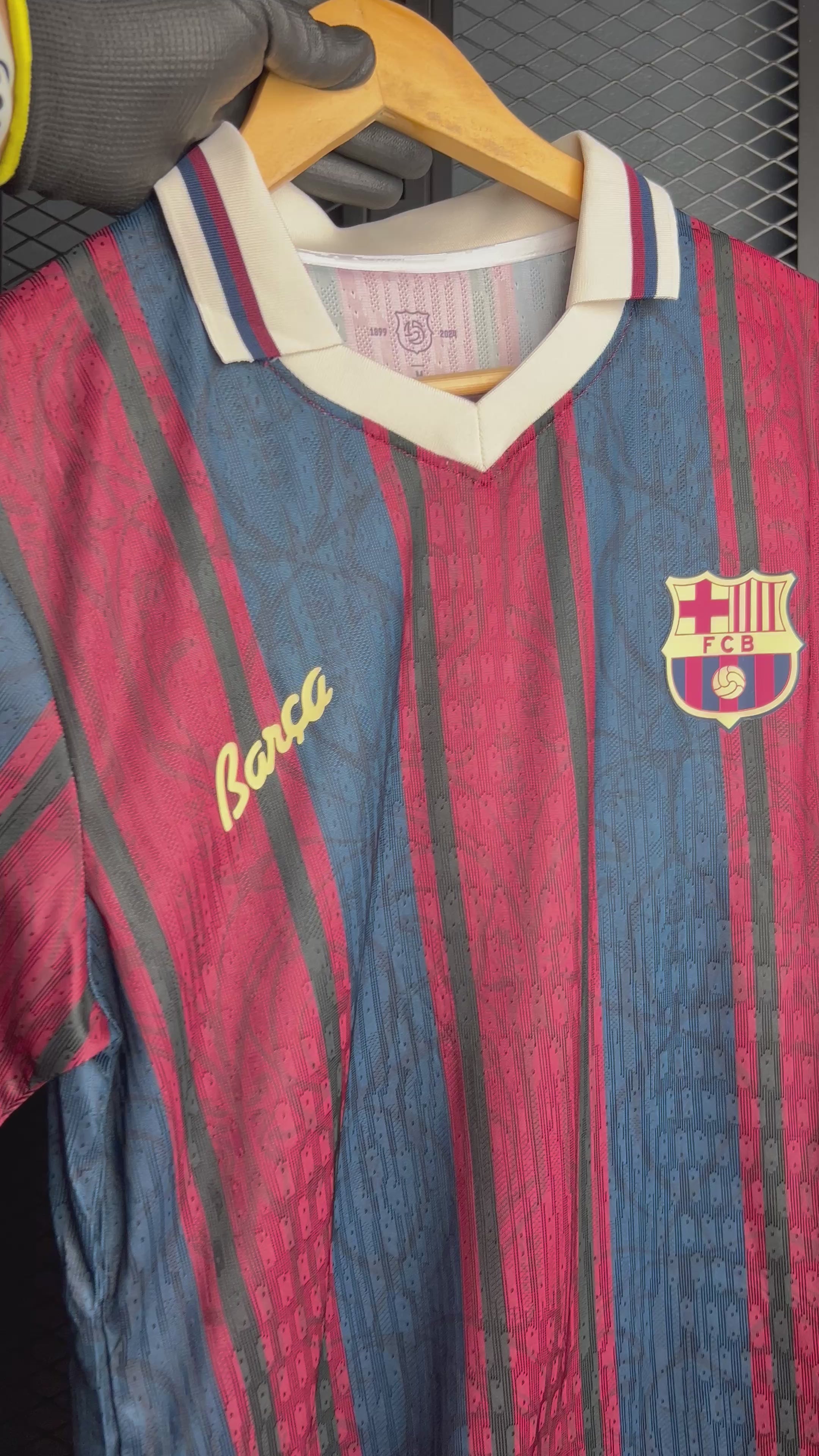 人気商品 スポーツ O702 FCBarcelonacampions SECOND #TRIPL3T O702