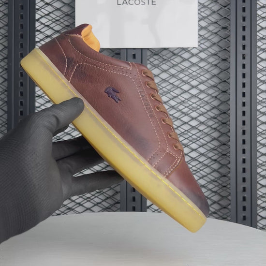 Sneaker brown leather