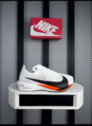 Sneaker Fly White Black Total Orange