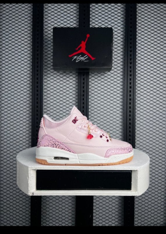 Sneaker Retro Pink Crackle