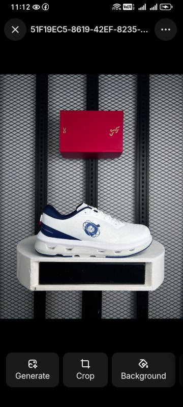 Sneaker White Navy