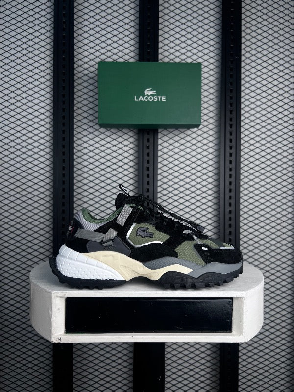 Sneaker L Black Grey Green