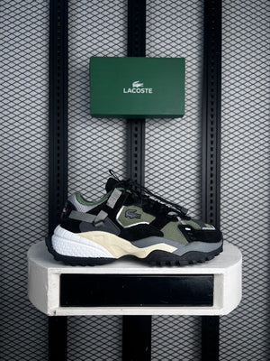 Sneaker L Black Grey Green