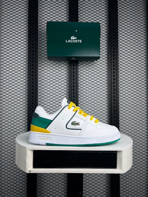 Sneaker White Yellow Green