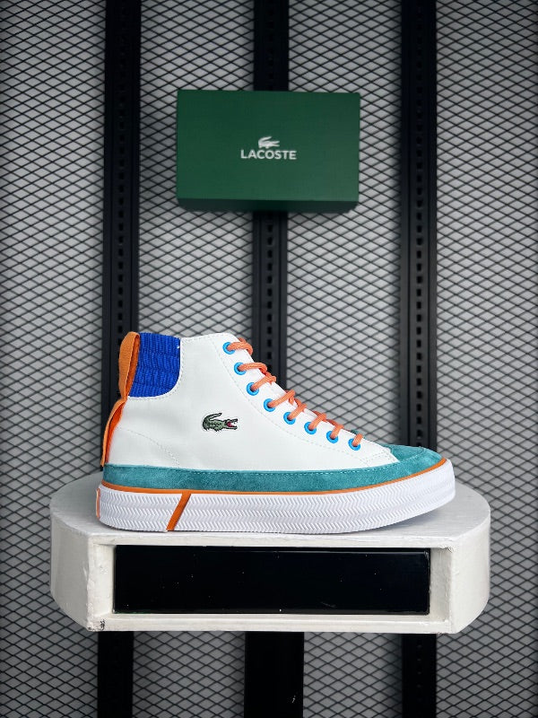 Sneaker White Green Orange