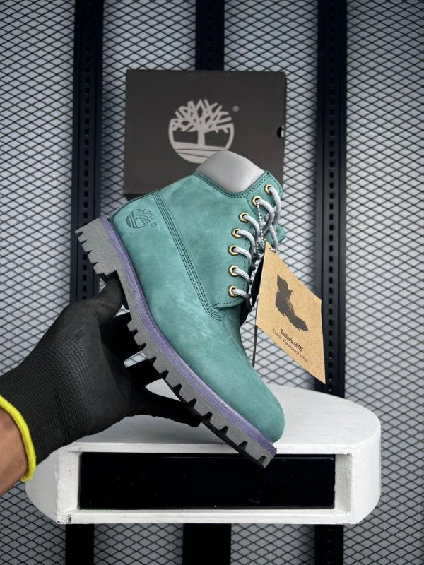 Boots Premium Inch Green Purple