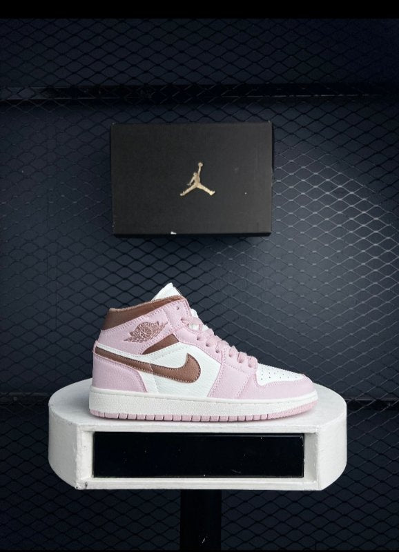 High-top sneaker Pink Oxford Brown Sail