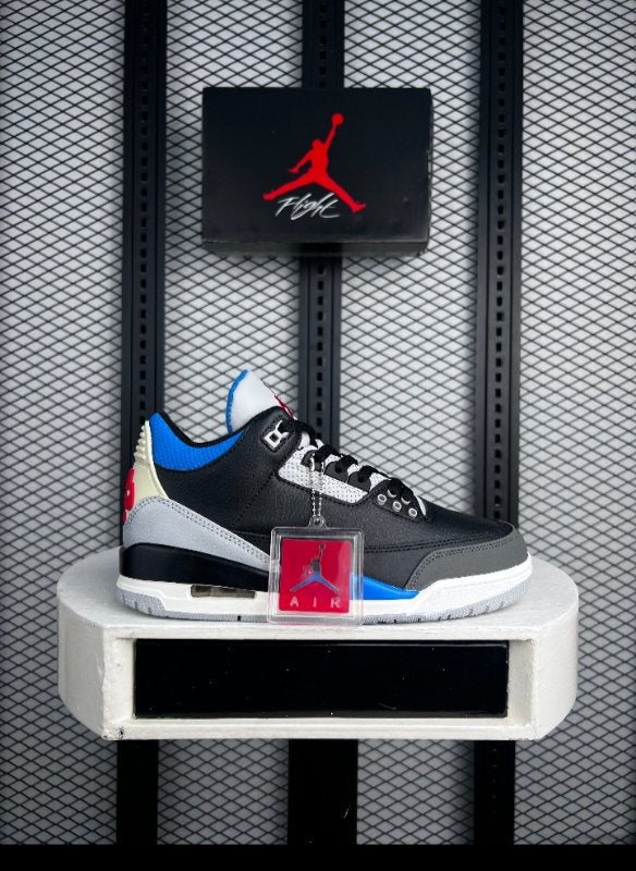 Sneaker Black Blue White