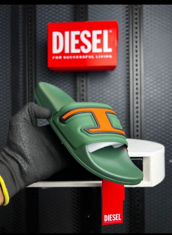 Sneaker Big D Green Orange