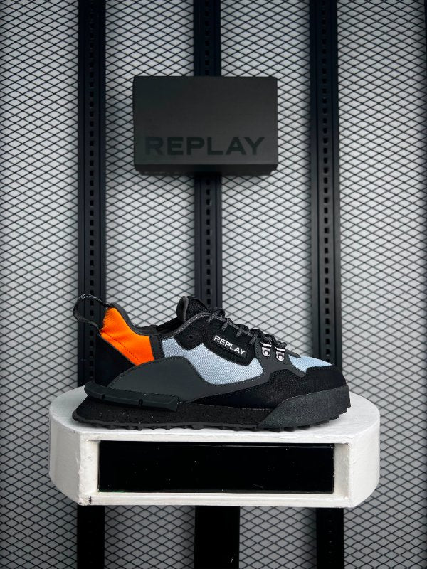 Sneaker Field Speed Black Orange