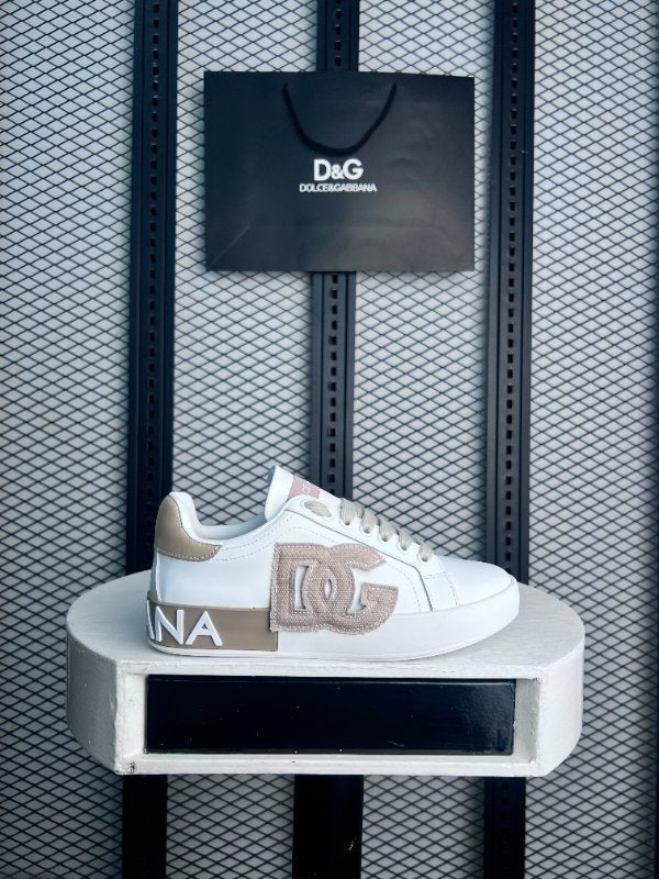 Sneaker White Beige