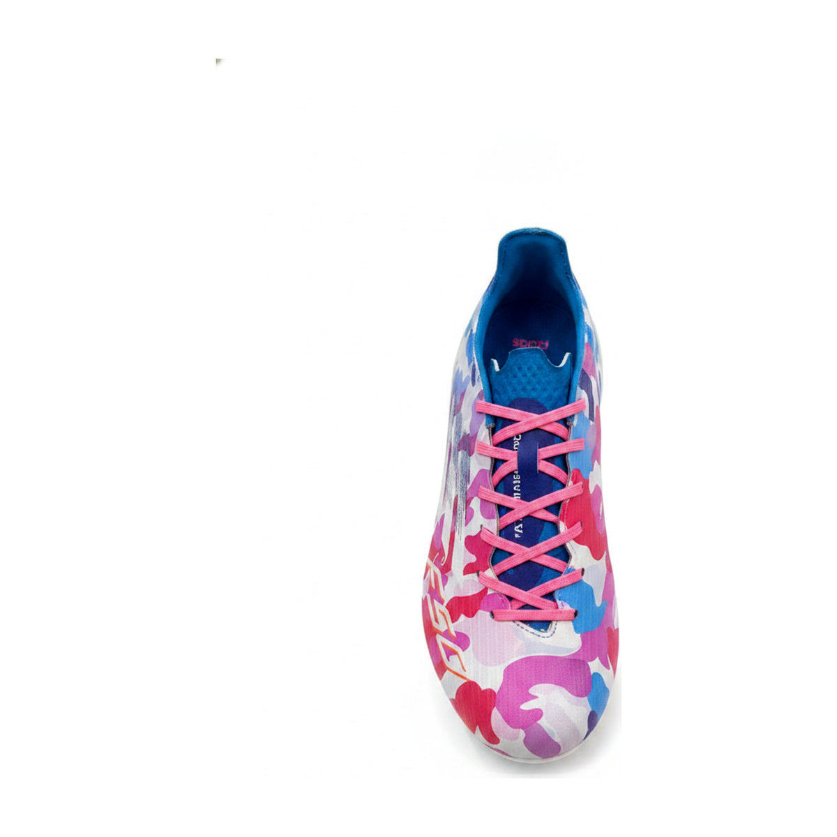 Moulded-stud football boot in gradient camouflage