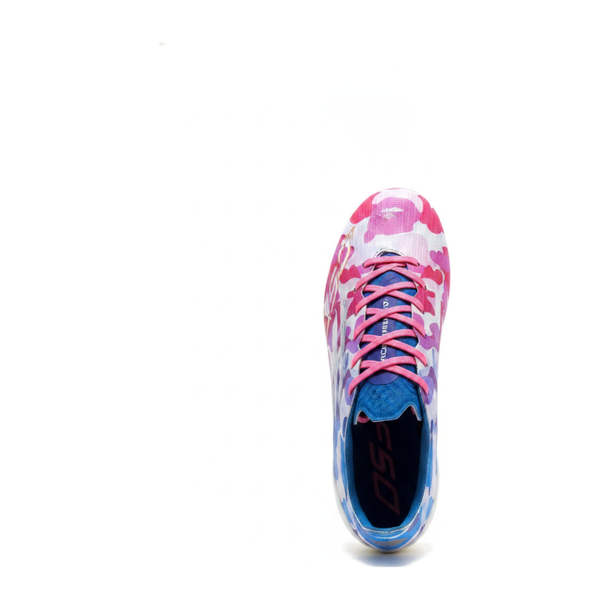 Moulded-stud football boot in gradient camouflage