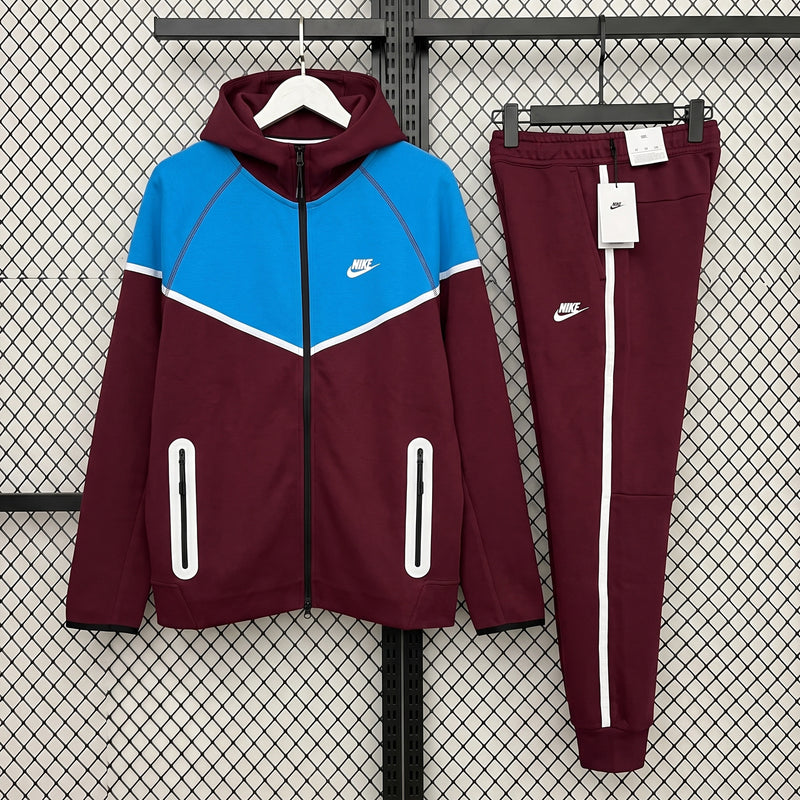 Tracksuit Maroon Blue