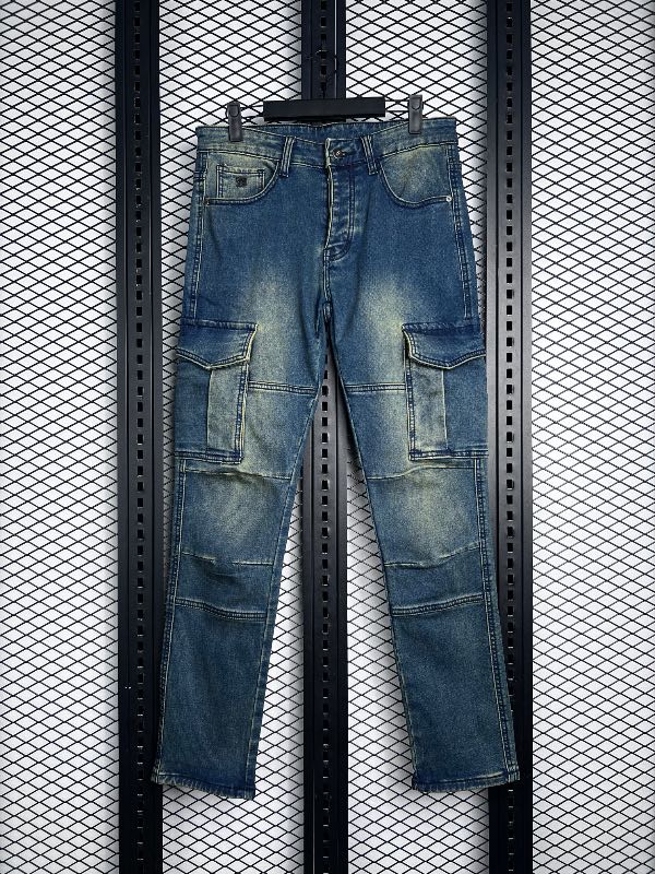 G-pawRaw Cargo Jean Medium Wash :920#