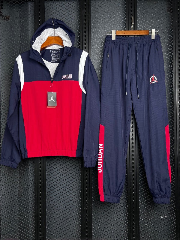 Tracksuit Navy Red