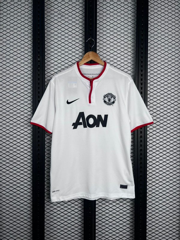 Manchester United AON White Jersey