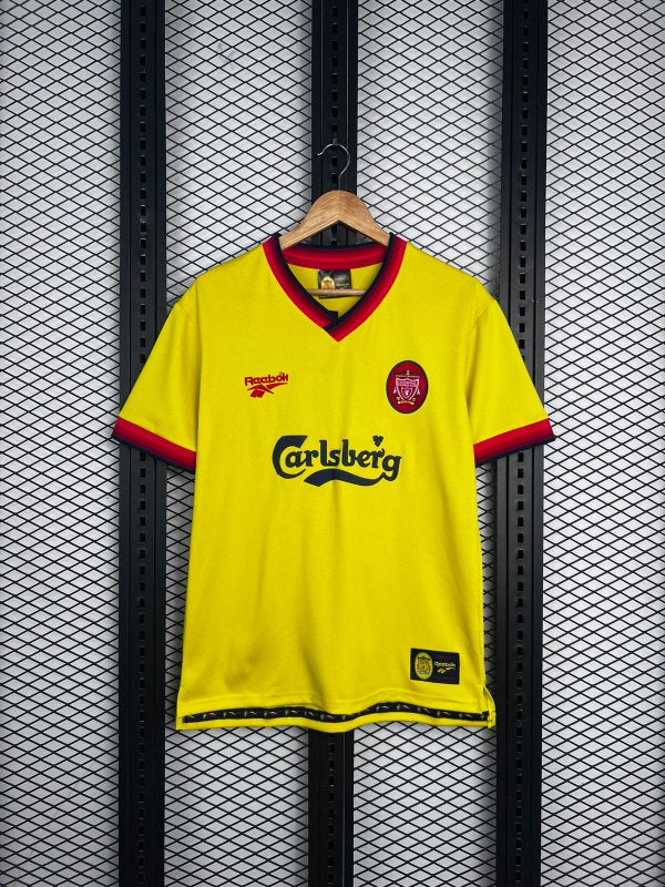 Liverpool FC Away Jersey Yellow Red