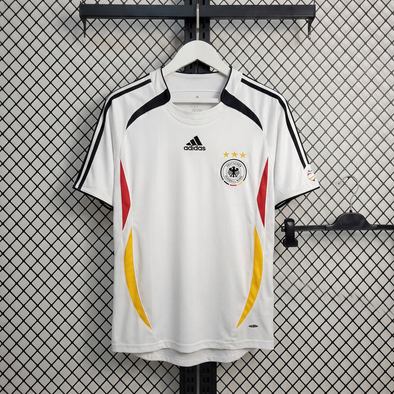 Lightweight knit jersey with black, red and gold panels