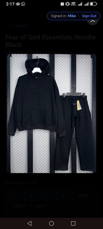 Tonal chest-lettering fleece hoodie and sweatpants set