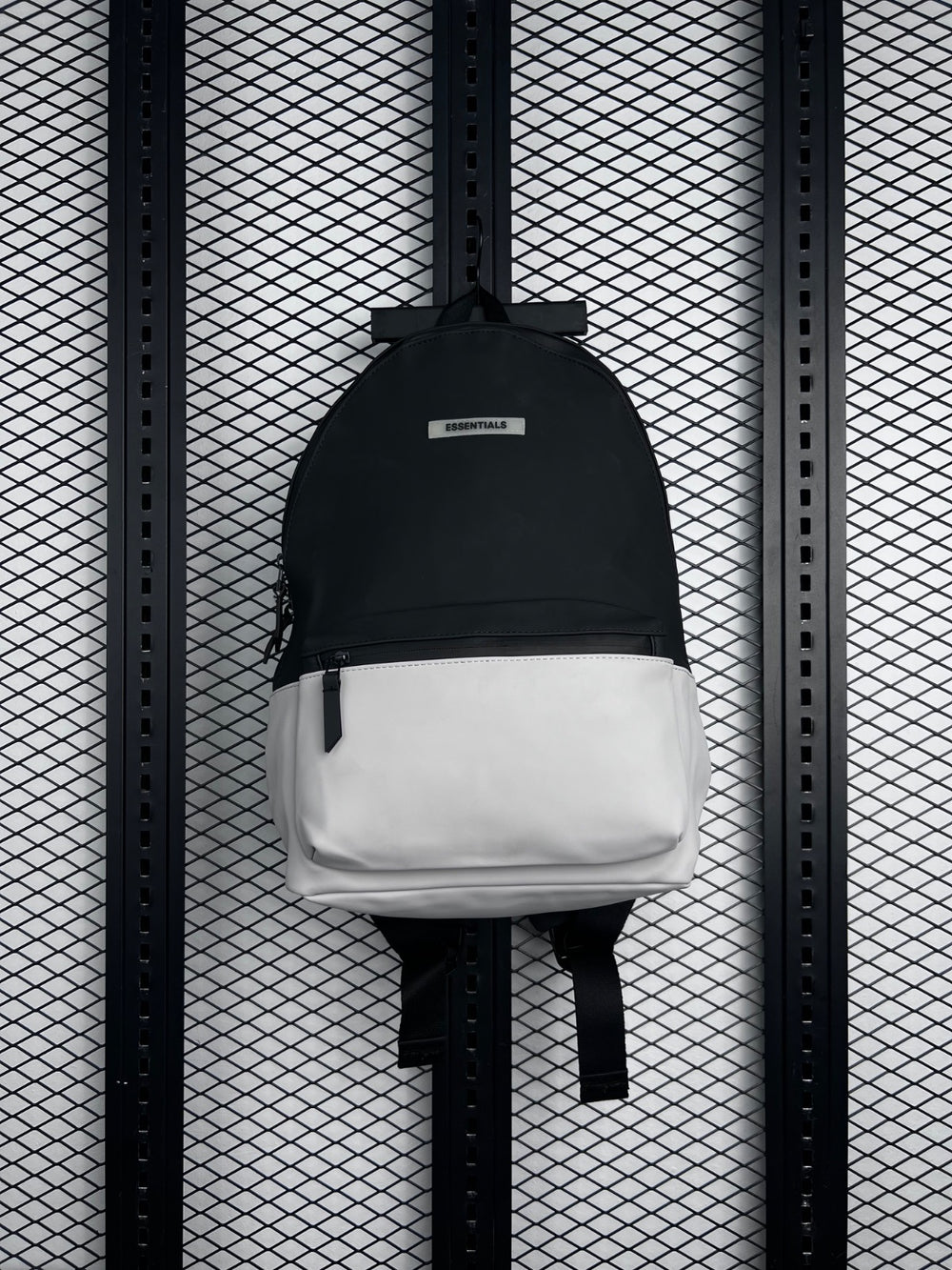 Cream with black