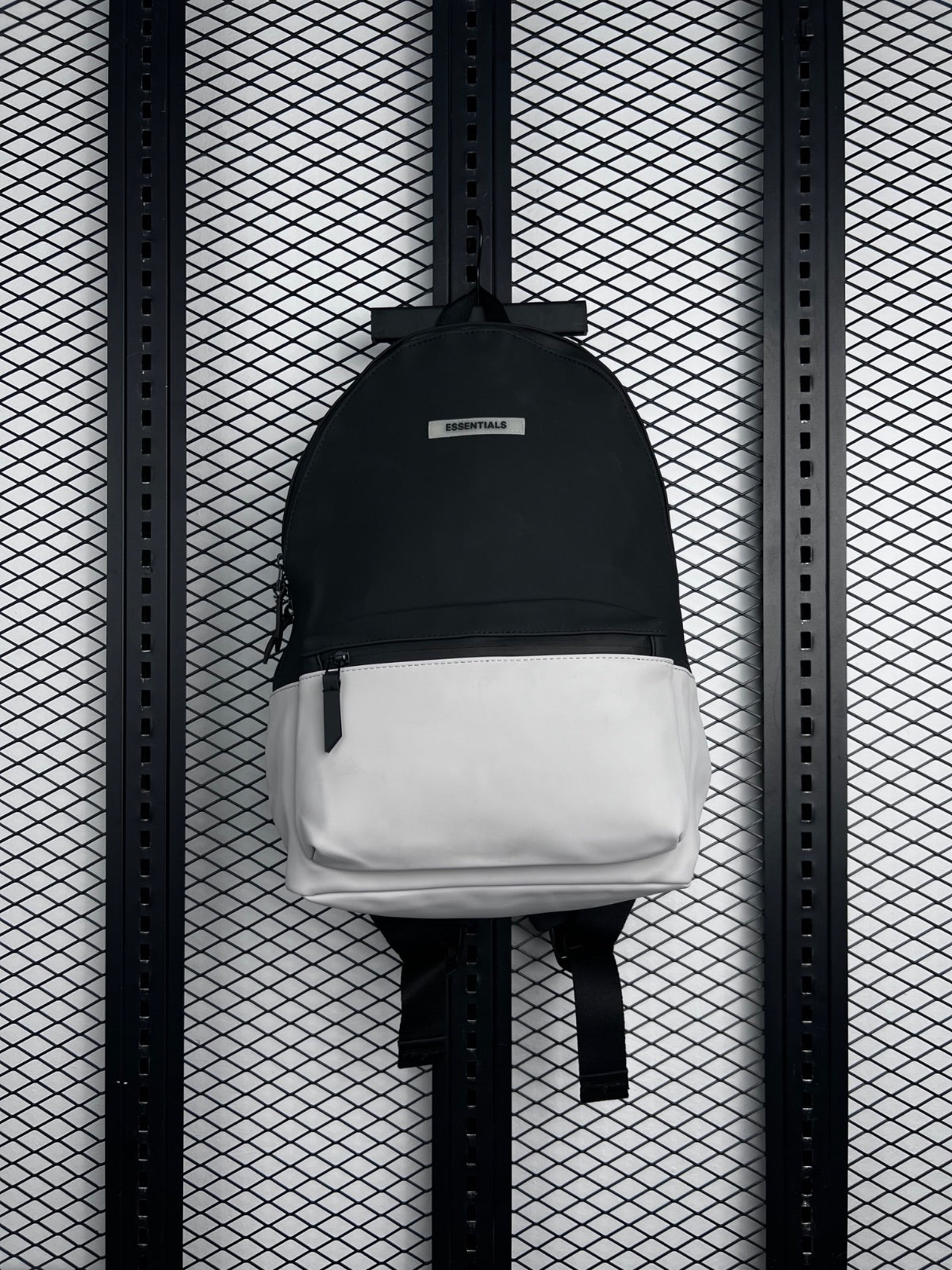 Cream with black