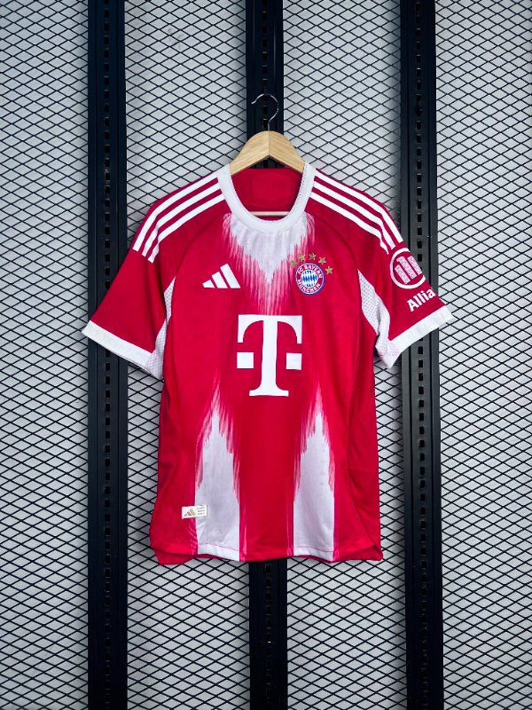 Short-sleeve athletic jersey with white gradient graphic stripes