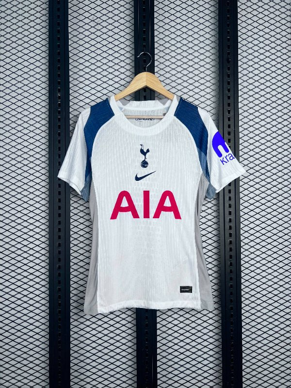Contrast navy sleeve panel football jersey in white