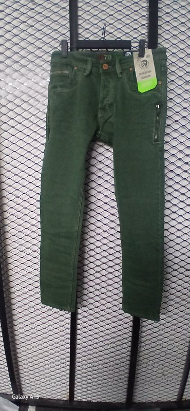 Jeans green Y8167