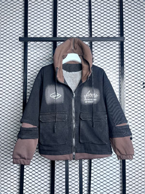 Hoodie jacket black
